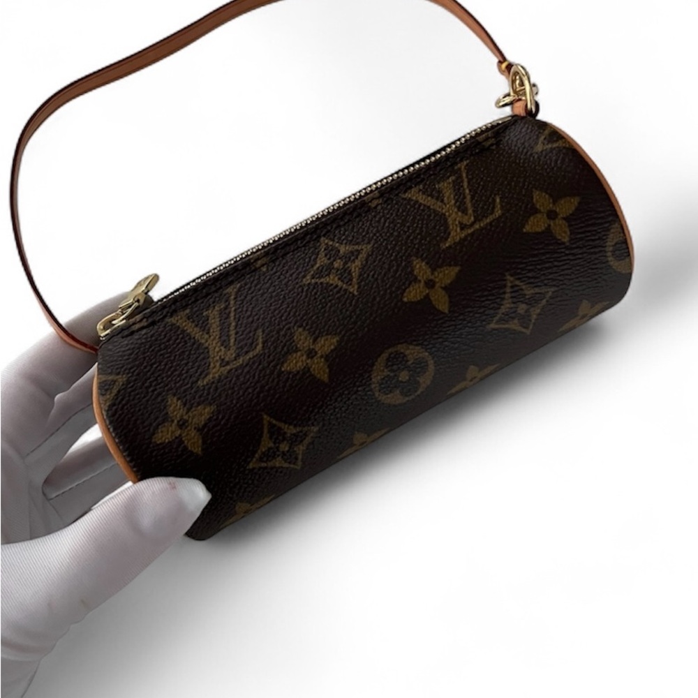 LOUIS VUITTON Papillon 30 Bag Monogram Canvas With Mini Papillon Set | Vintage - Picture 9 of 12